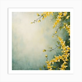 Yellow Hibiscus Art Print