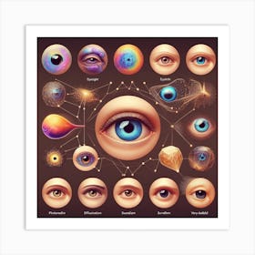 Human Eye Art Print