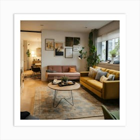 A Photo Of A Furnished Apartment 3 Art Print