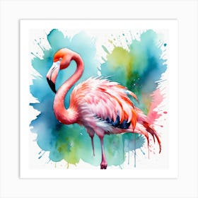 Flamingo Art Print