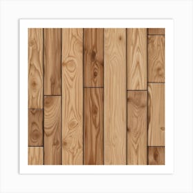 Wood Planks 1 Art Print