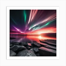 Aurora Borealis 108 Art Print