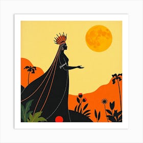 Egyptian Queen Art Print