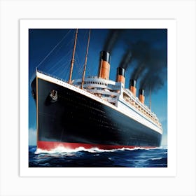 Titanic Art Print