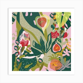 Flora And Fauna Art Print