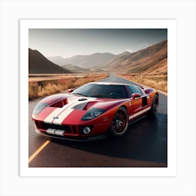 Ford Gt Art Print