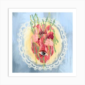You Bring Light In Square Art Print