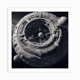 Spaceship 27 Art Print