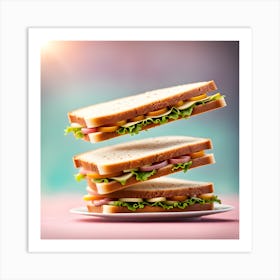 Sandwich Stock Photos & Royalty-Free Footage Art Print