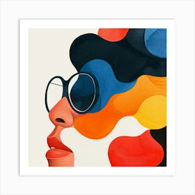 Portrait Of A Woman 16 Art Print