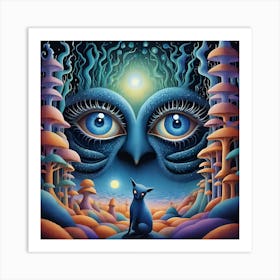 Eyessssssssss Art Print