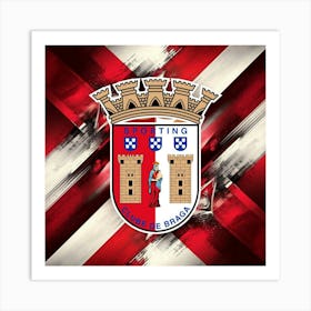 S.C. Braga Logo Wall Art 13 Art Print