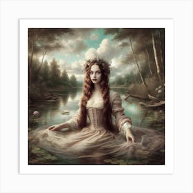 Forest Princess Art Print