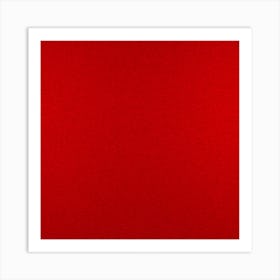 Red Canvas Art Print