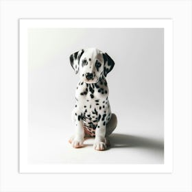 Dalmatian dog Art Print