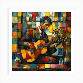 Acoustic Guitar Art Print