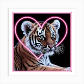 Tiger Cub 7 Art Print