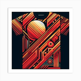 T-Shirt Design Art Print