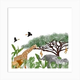 Africa. 1 Art Print