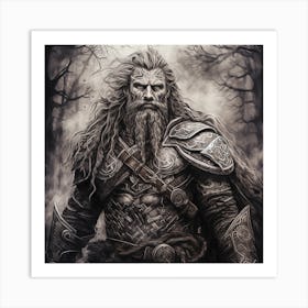 Viking Art Print