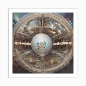 Space Station 5 Art Print