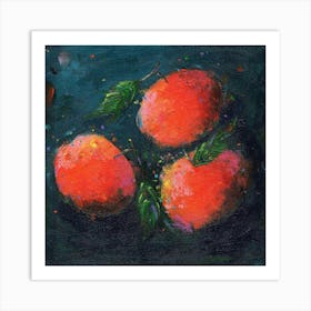 Tangerines Art Print