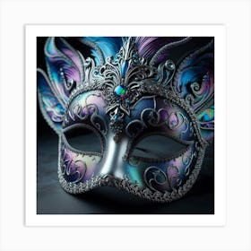 Mask Stock Videos & Royalty-Free Footage Art Print