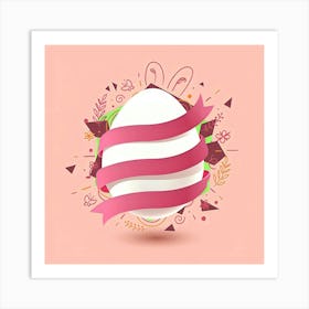 Easter Egg Art Print