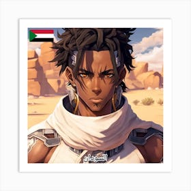 Find Out What A Sudanese Looks Like With Ia (1) Art Print