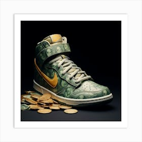 Nike Dunk High 4 Art Print