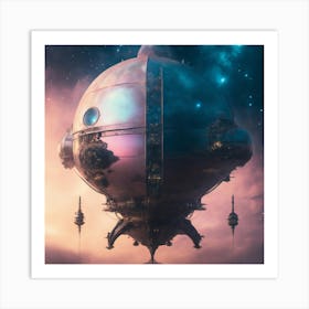 Spaceship Art Print