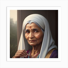 Indian Woman 1 Art Print