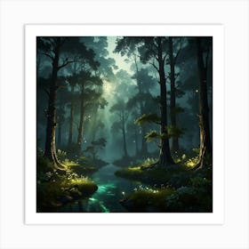 Forest 30 Art Print