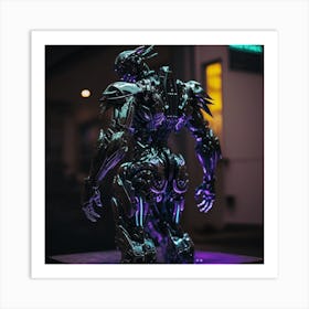 Transformers Statue Art Print