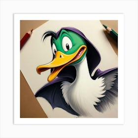 Donald Duck 30 Art Print