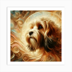 Dog Painting Art Print