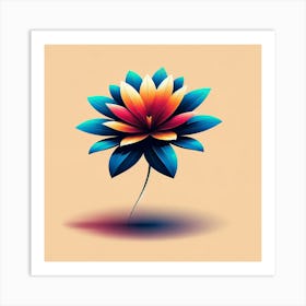 Lotus Flower 50 Art Print