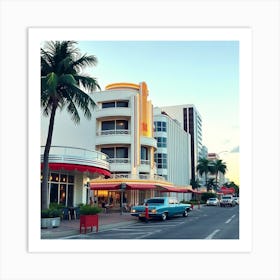 Miami Beach 1 Art Print