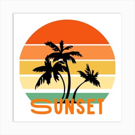 Sunset Art Print