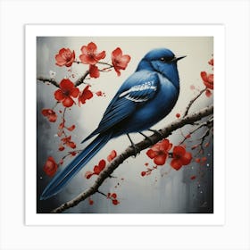 Blue Jay 4 Art Print