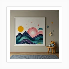 Kids Wall Art Art Print