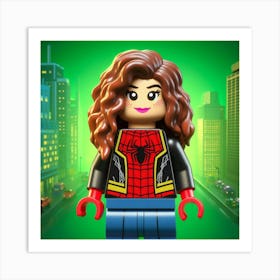 Lego Spider - Man 1 Art Print