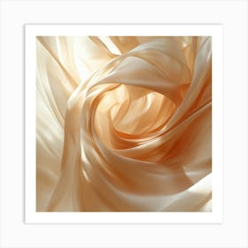 Swirl and Twirl Silky Abstract Art Print