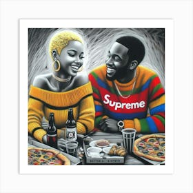 Supreme Couple 17 Art Print