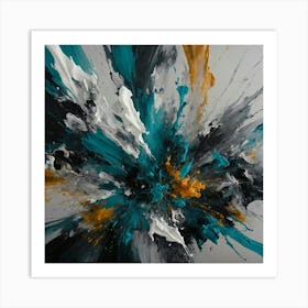 Abstract Painting, Abstract Painting, Abstract Painting Art Print