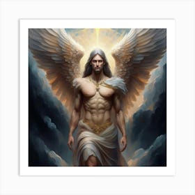 Angel Of The Sky 1 Art Print