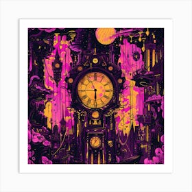 Clockwork City 5 Art Print