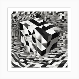 'Black And White' 1 Art Print