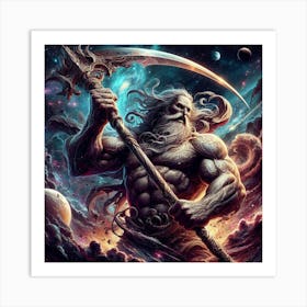 God Of The Sky 8 Art Print