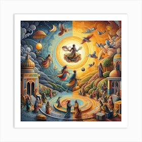 Islamic Art Art Print